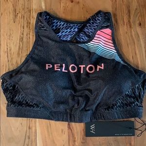 Peloton High Neck Bra 2.0 Candy Roller Girl